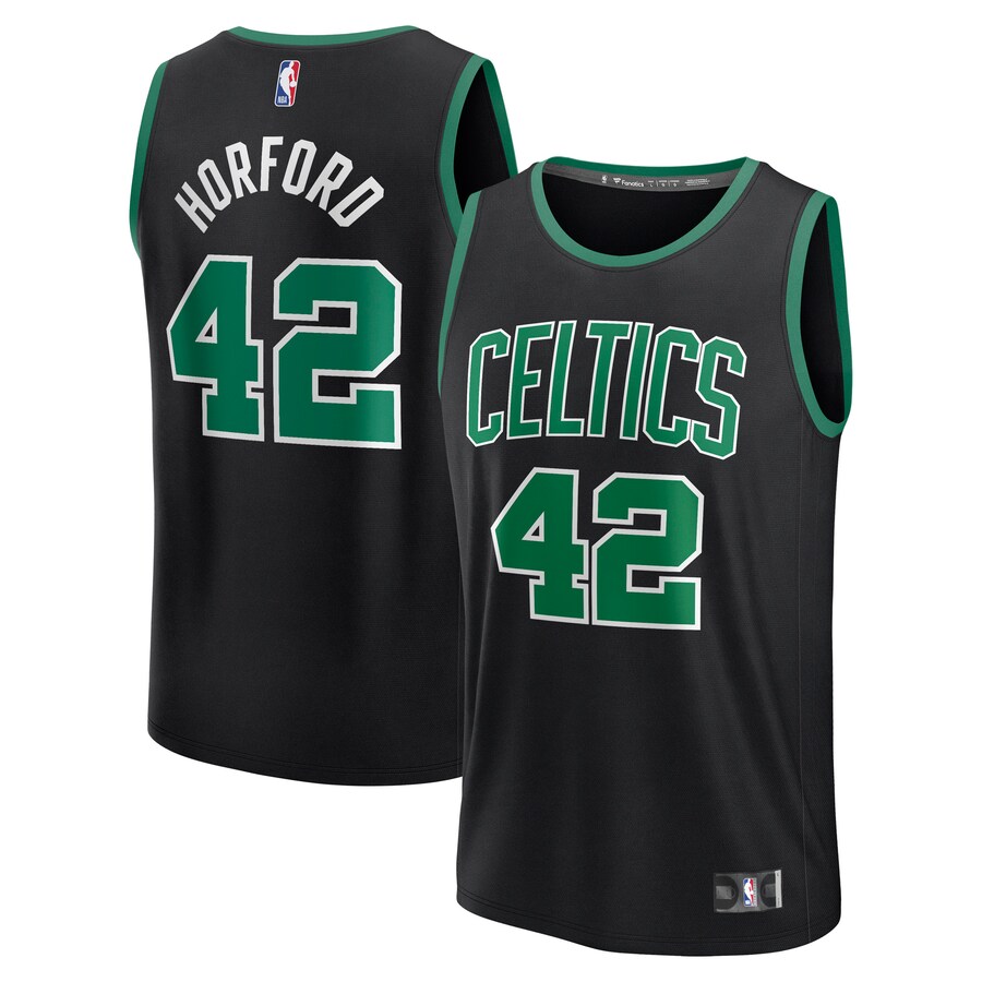 Men's Boston Celtics Al Horford Fanatics Black Fast Break Replica Player Jersey - Statement Edition