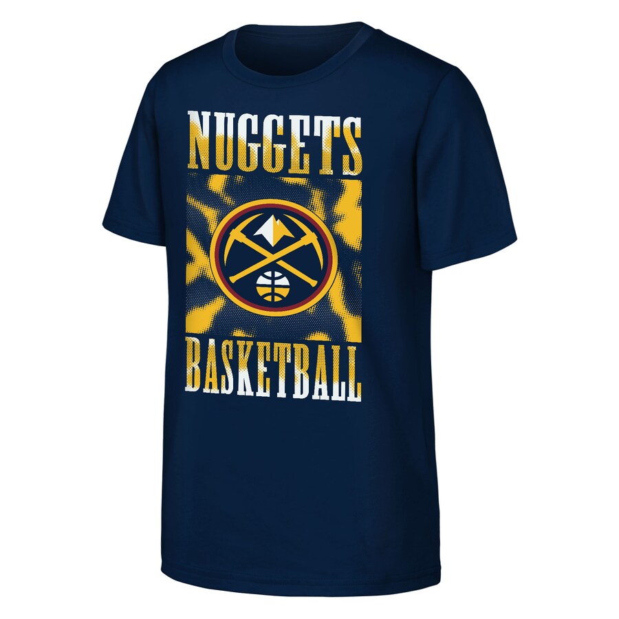 Youth Denver Nuggets  Navy Garage Hero T-Shirt