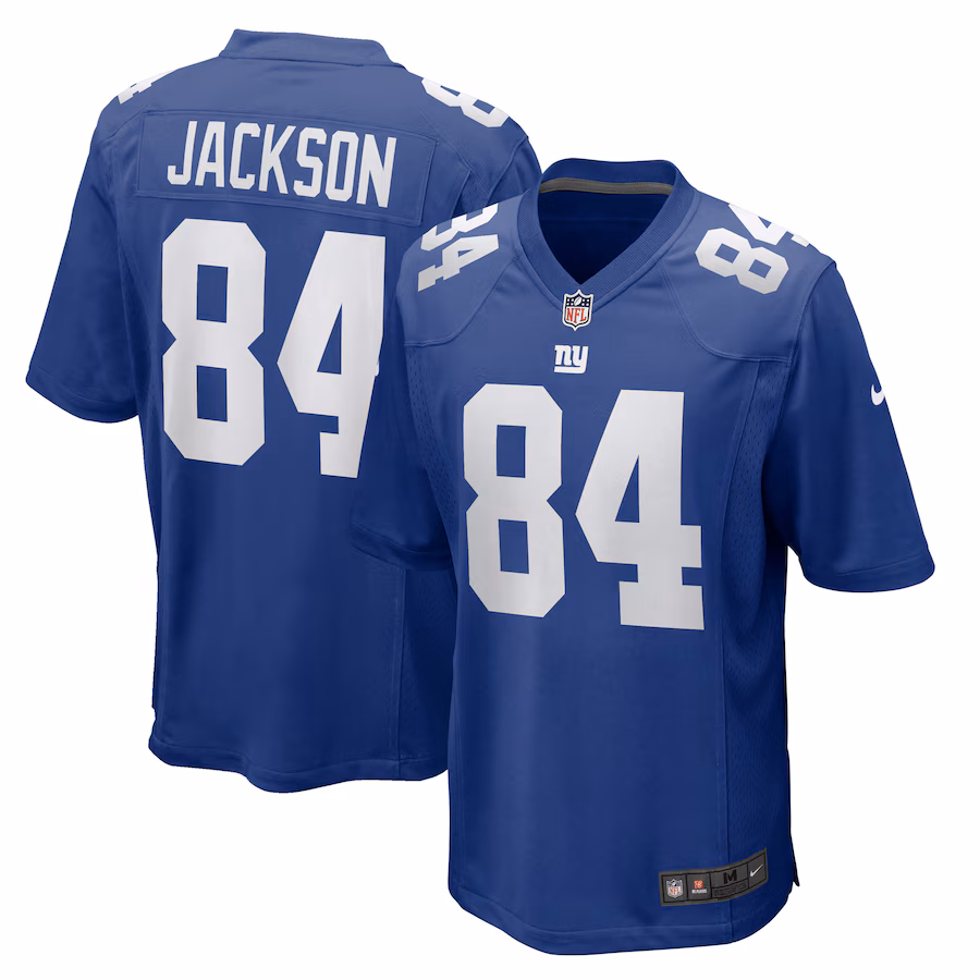 Men's New York Giants Tyree Jackson Nike  Royal  Game Jersey