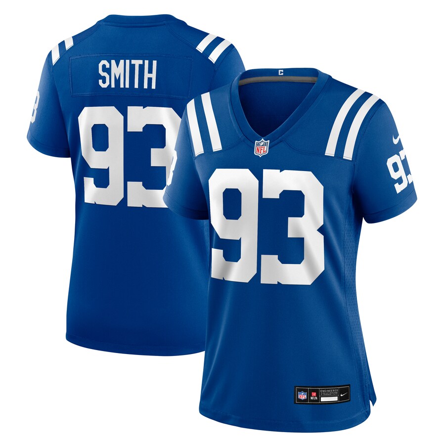 Women's Indianapolis Colts Tim Smith Nike Royal Team Game Jersey