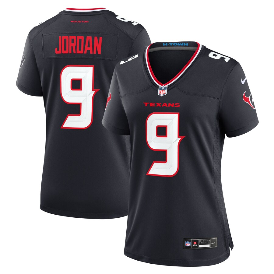 Women's Houston Texans Brevin Jordan Nike Navy Team Game Jersey