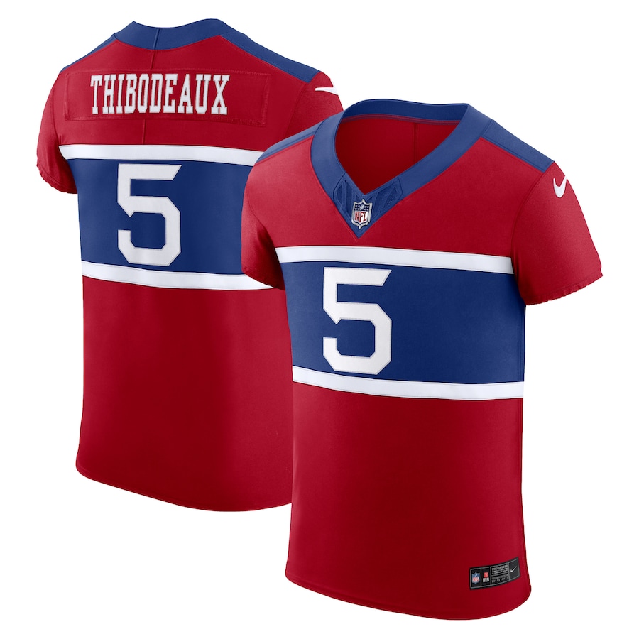 Men's New York Giants Kayvon Thibodeaux Nike Red Vapor F.U.S.E. Elite Player Jersey Vapor F.U.S.E. Elite Jersey