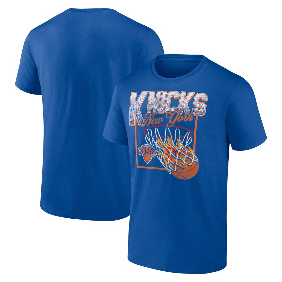 Men's New York Knicks Blue Alley Oop T-Shirt