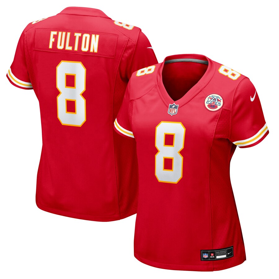 Women's Kansas City Chiefs Kristian Fulton Nike Red Team Game Jersey