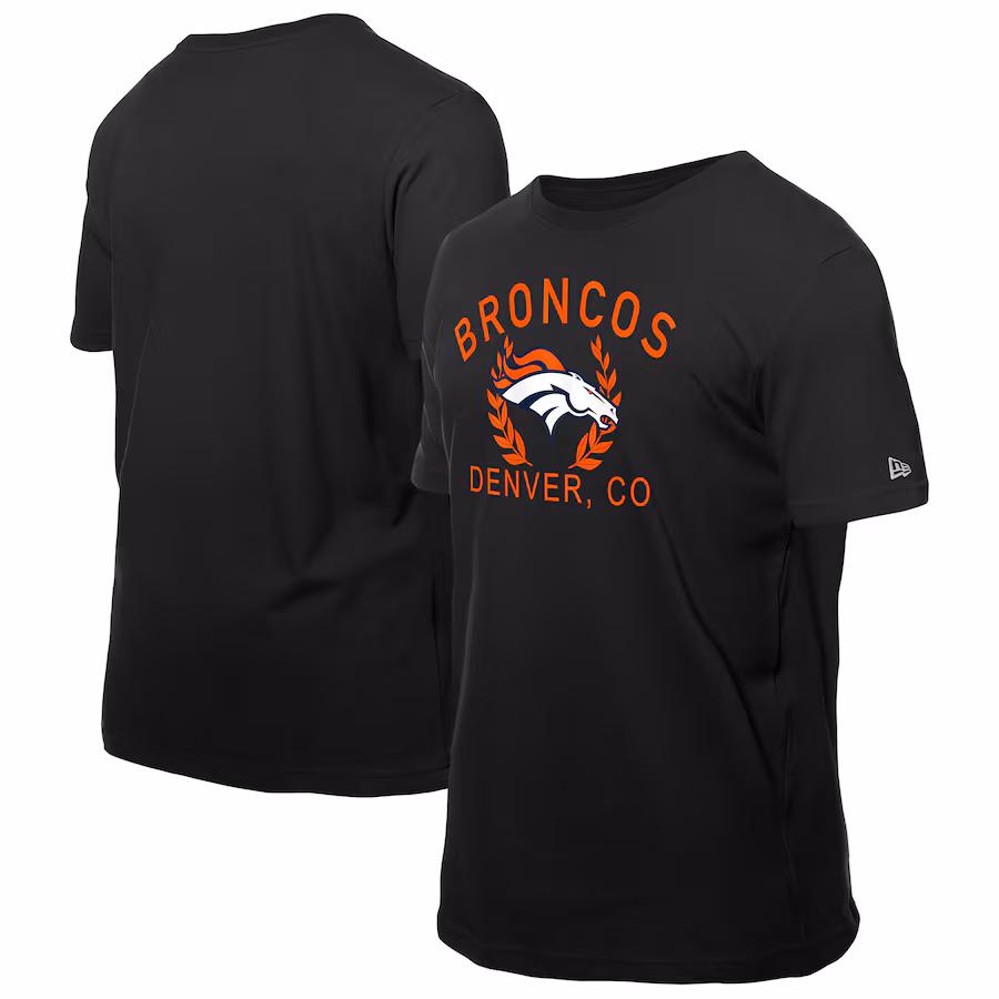 Men's Denver Broncos Nike White Blitz Velocity Modern Performance T-Shirt