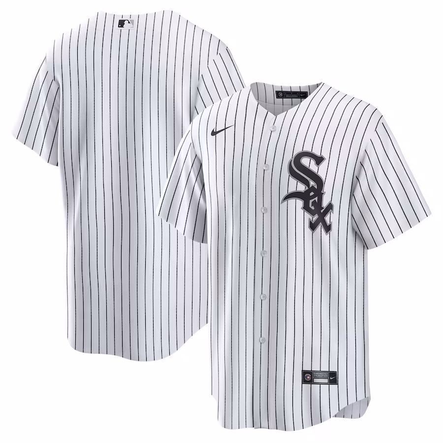 Men's Chicago White Sox  Nike White Big & Tall Home Replica Team Jersey