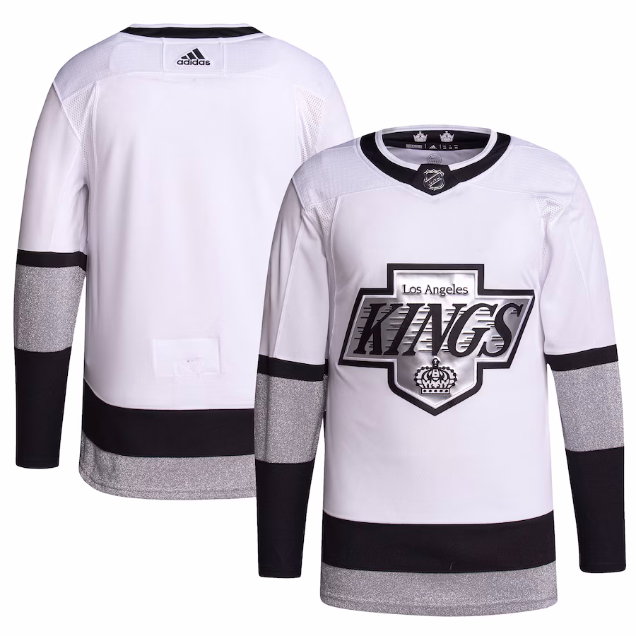 Men's Los Angeles Kings adidas White 2021/22 Alternate Primegreen Authentic Jersey