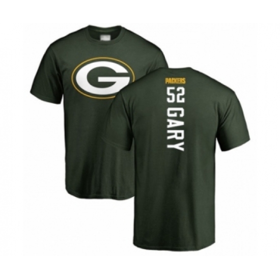 Football Green Bay Packers #52 Rashan Gary Green Backer T-Shirt
