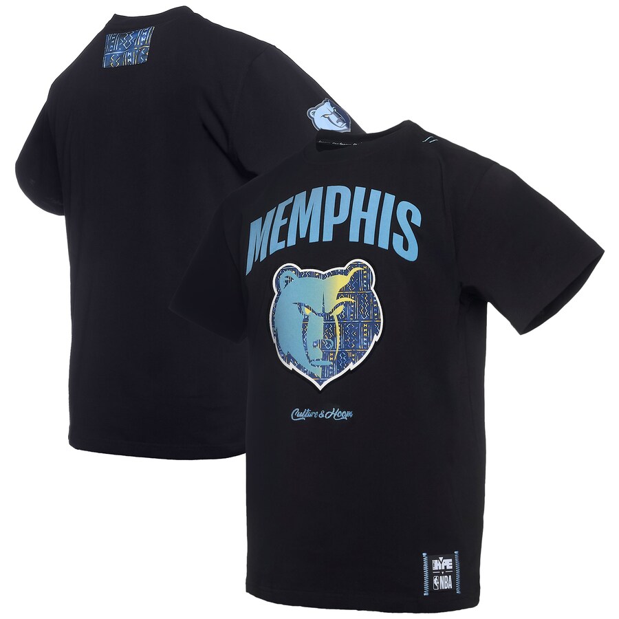 Men's Memphis Grizzlies  NBA x Two Hype Black Culture & Hoops Collection Premium T-Shirt