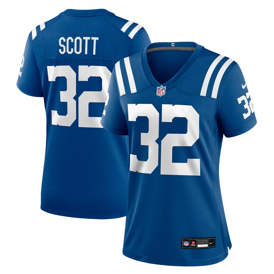 Women's Indianapolis Colts Daniel Scott Nike Royal Team Game Jersey