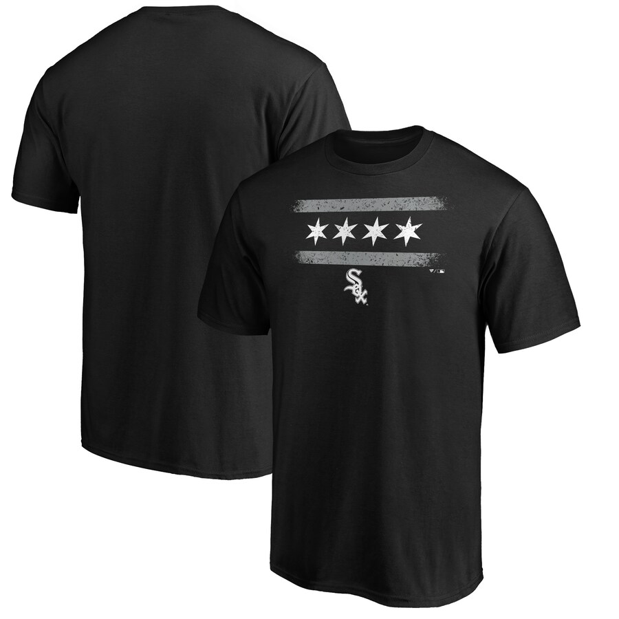 Men's Chicago White Sox Black Team Adrenaline T-Shirt