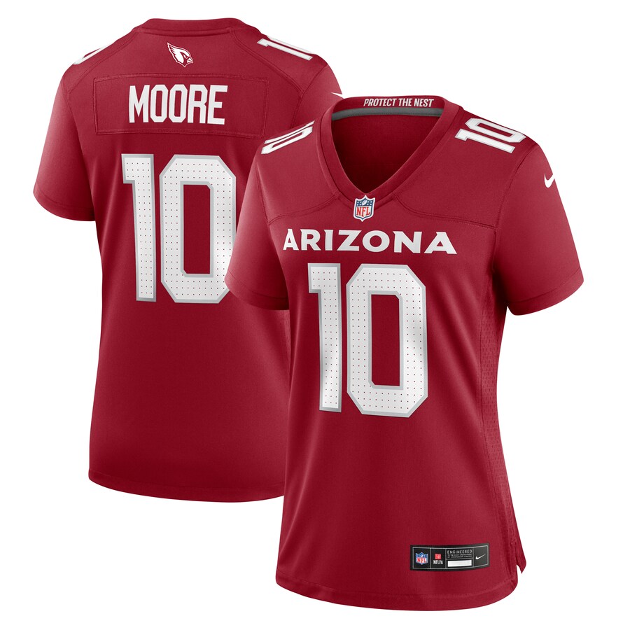 Women's Arizona Cardinals Chris Moore Nike Cardinal Game Jersey