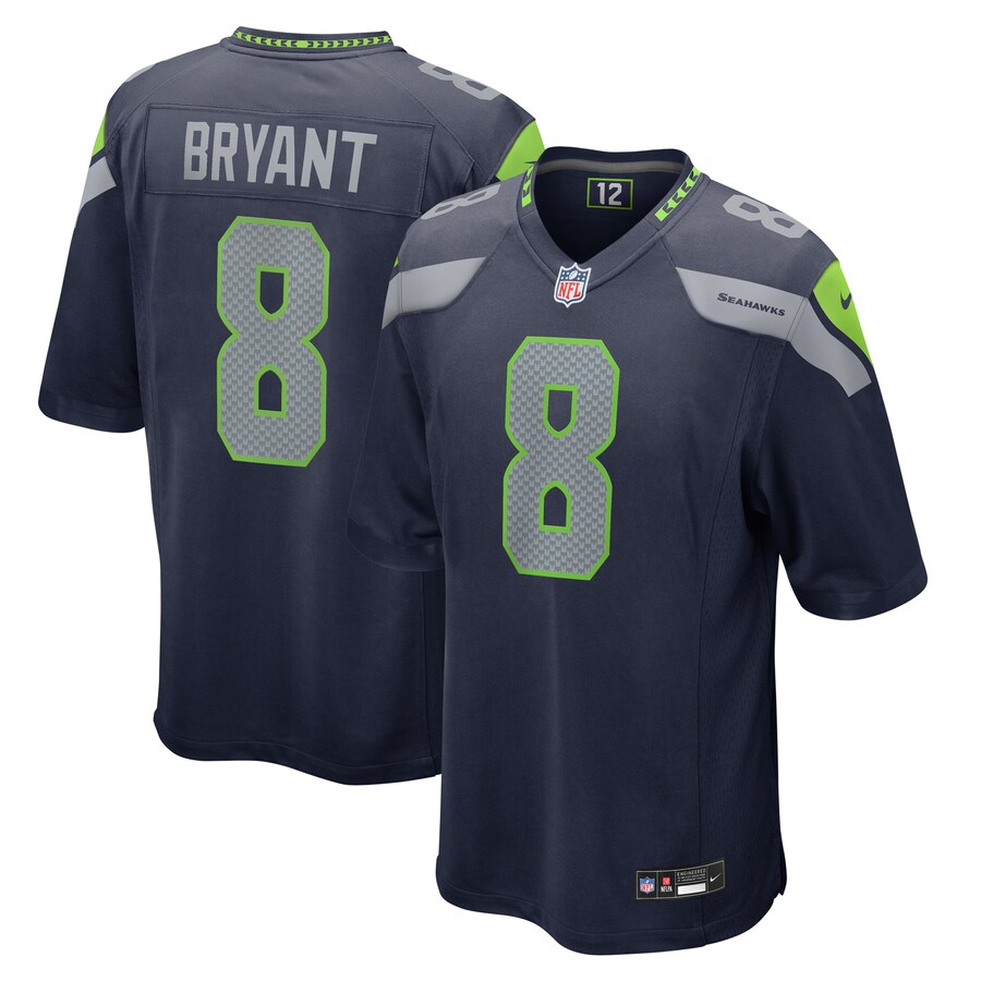 Men's Seattle Seahawks Coby Bryant Nike College Navy Game Jersey