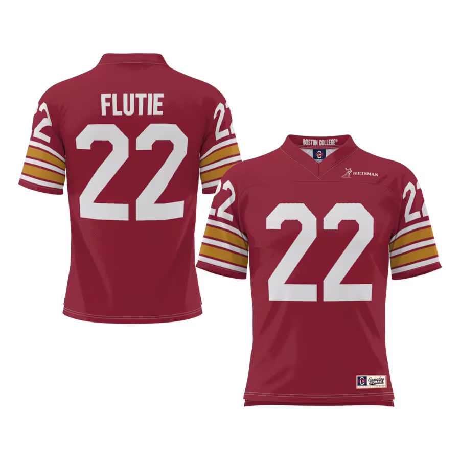 Doug Flutie Boston College Eagles GameDay Greats Heisman Football Jersey - Maroon