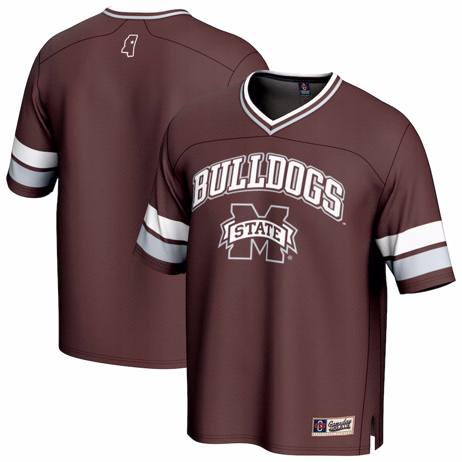 Unisex GameDay Greats Maroon Mississippi State Bulldogs Spirit Football Jersey
