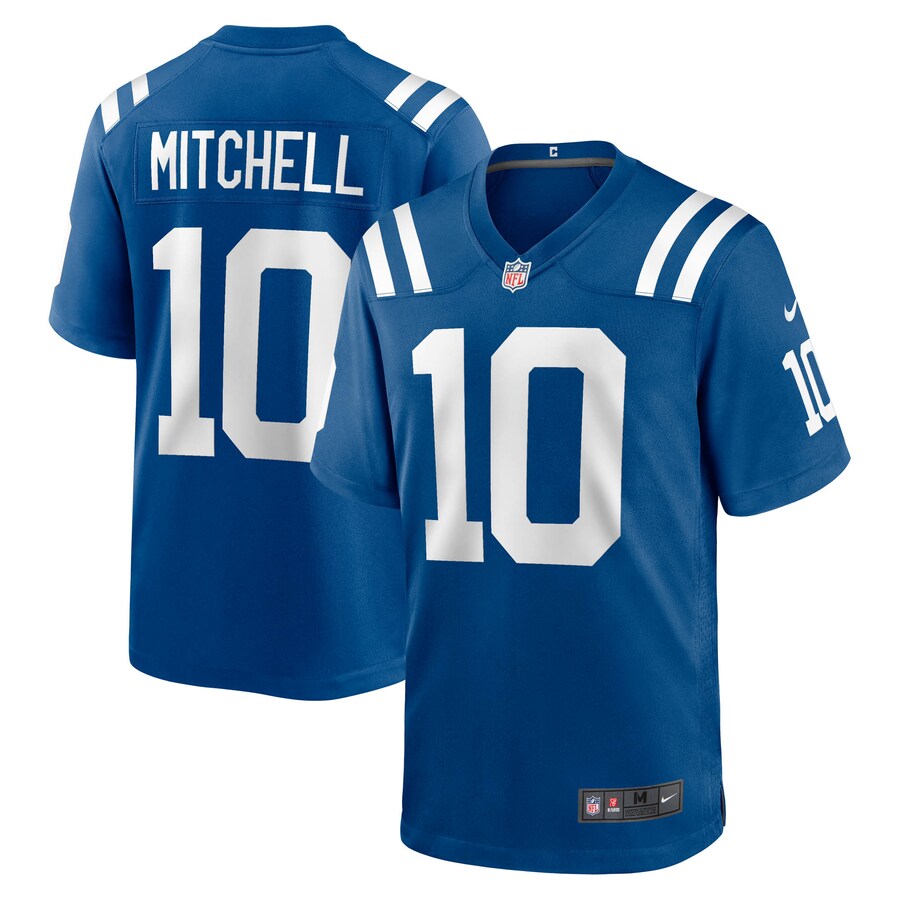 Men's Indianapolis Colts Adonai Mitchell Nike Royal Game Jersey