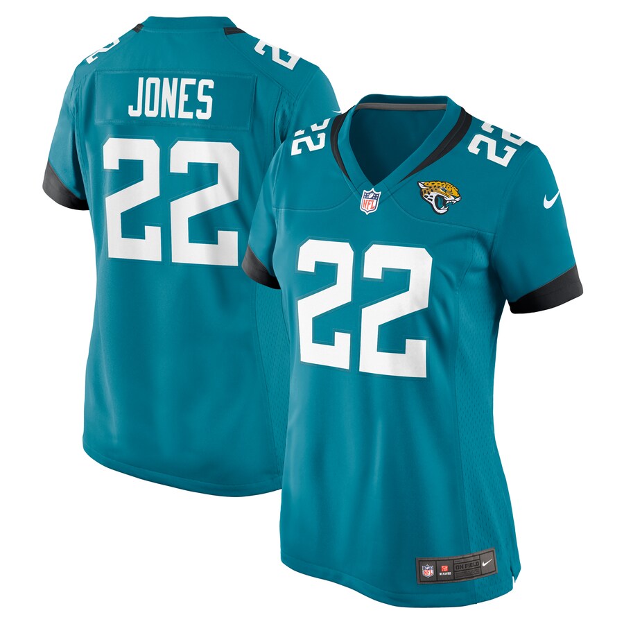 Women's Jacksonville Jaguars Jarrian Jones Nike Teal Game Jersey