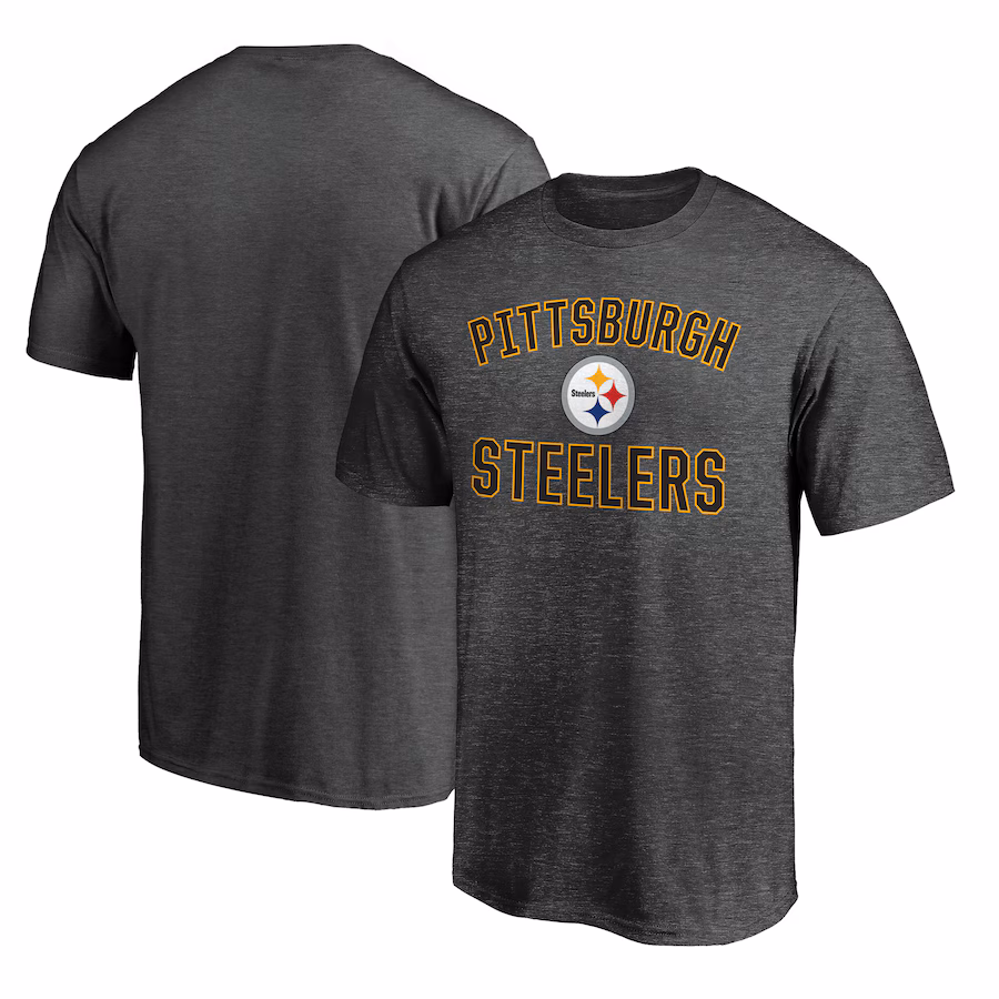 Men's Philadelphia Eagles  Fanatics Heather Gray Super Bowl LIX Big & Tall Roster T-Shirt