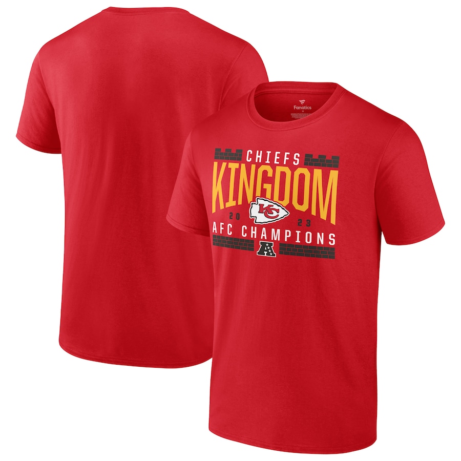 Men's Tampa Bay Buccaneers  Nike Red 2024 NFC South Division Champions Locker Room Trophy Collection T-Shirt