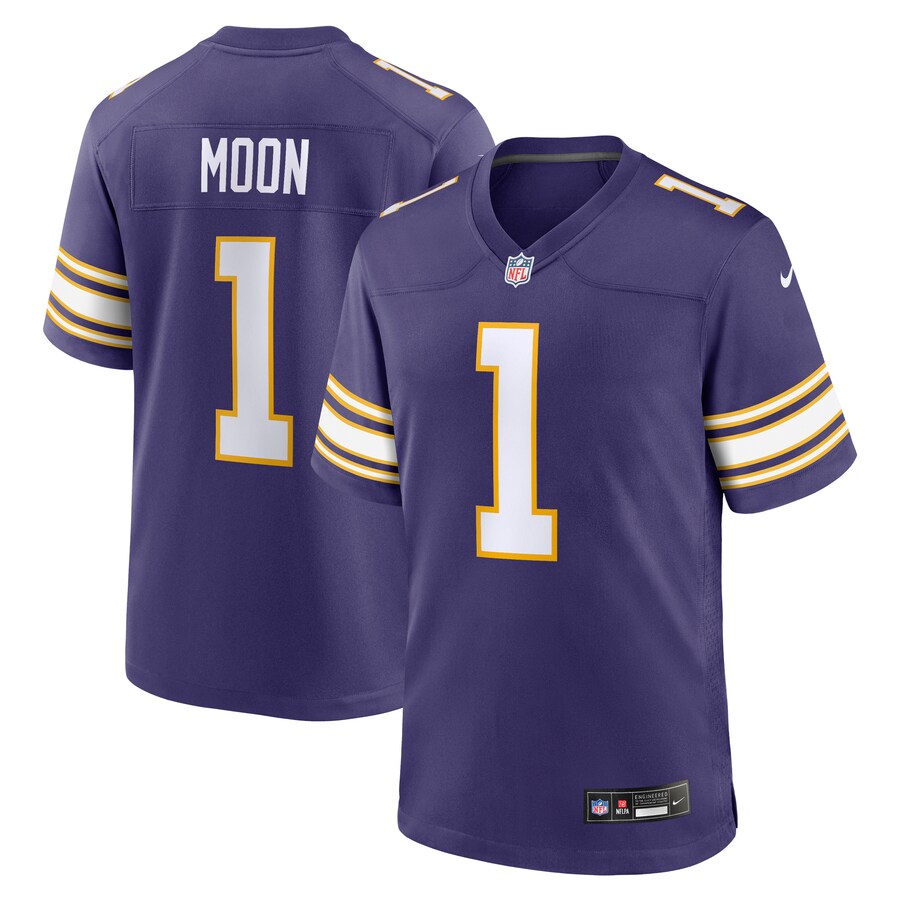 Men's Minnesota Vikings Warren Moon Nike Purple Retired Player Alternate Game Jersey