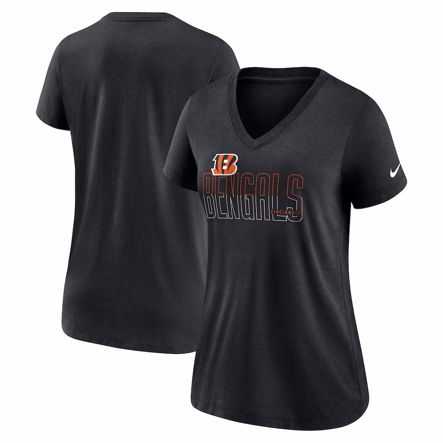 Men's Los Angeles Rams Nike Heathered Gray Primary Logo T-Shirt