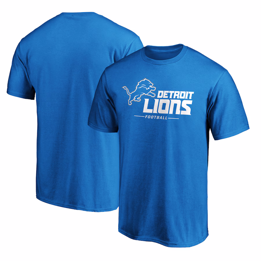 Men's Buffalo Bills Navy Banner Wave Logo T-Shirt