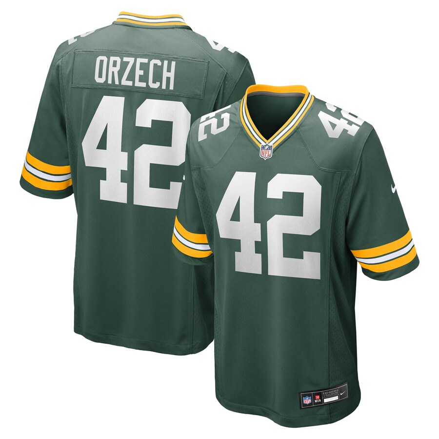 Men's Green Bay Packers Matt Orzech Nike Green Game Jersey