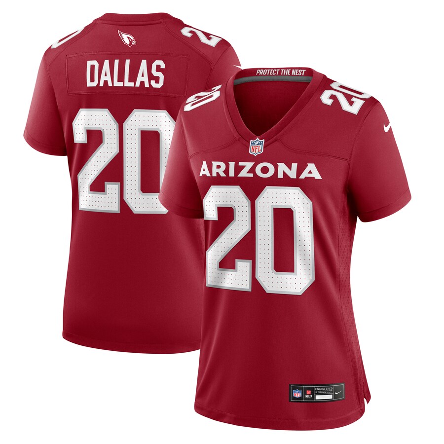 Women's Arizona Cardinals DeeJay Dallas Nike Cardinal Game Jersey