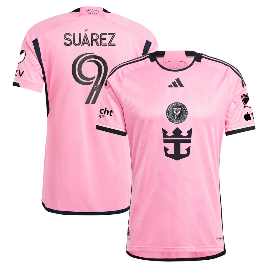 Men's Inter Miami CF Luis Suárez adidas Pink 2024 2getherness Authentic Player Jersey