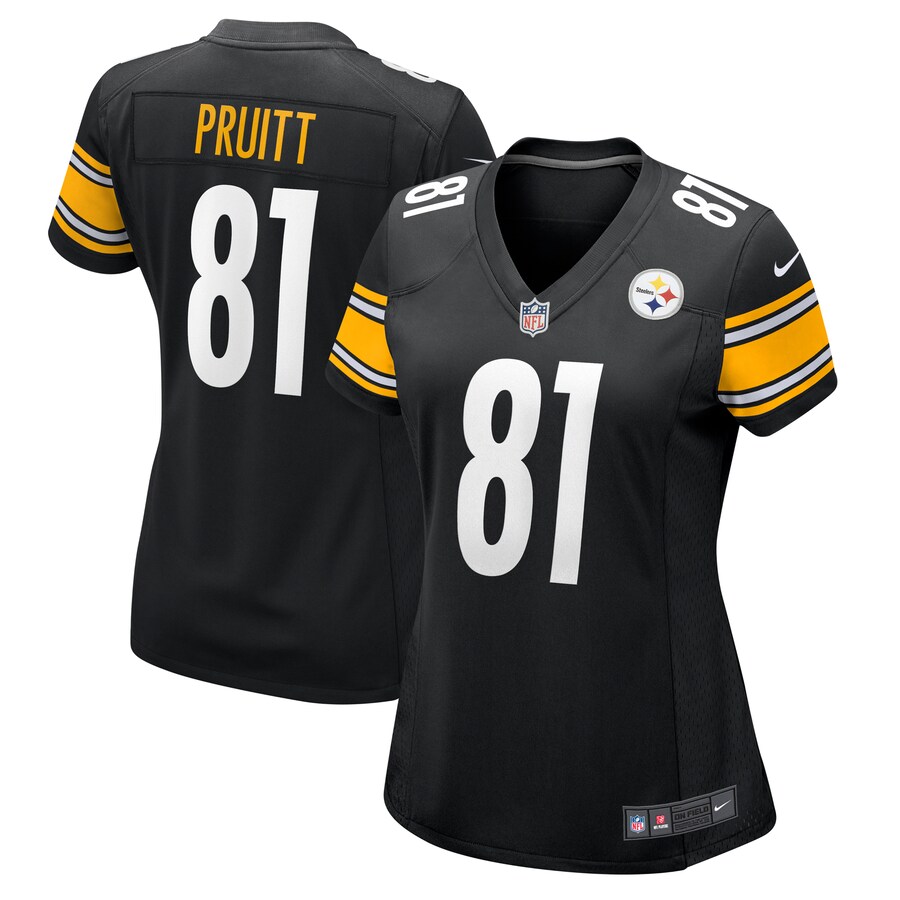 Women's Pittsburgh Steelers MyCole Pruitt Nike Black Team Game Jersey