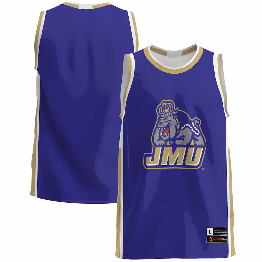 Men's GameDay Greats  Purple James Madison Dukes  Lightweight Basketball Jersey