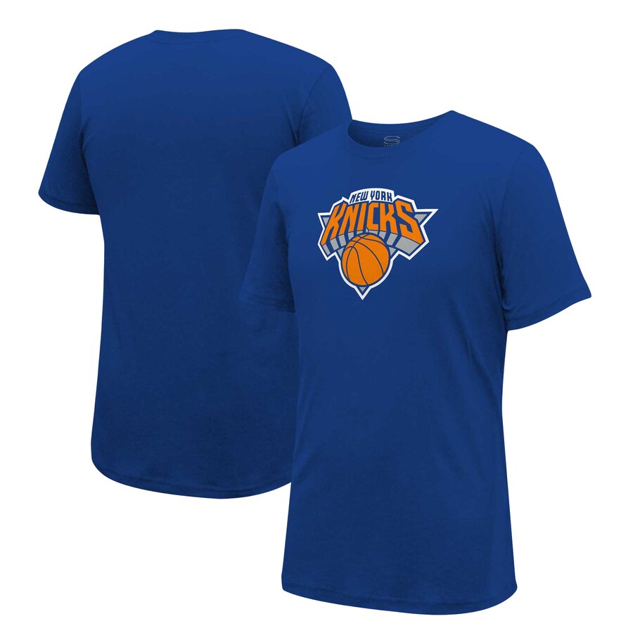 Unisex New York Knicks Stadium Essentials Blue Primary Logo T-Shirt