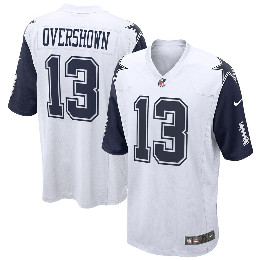 Men's Dallas Cowboys DeMarvion Overshown Nike White Alternate Game Team Jersey
