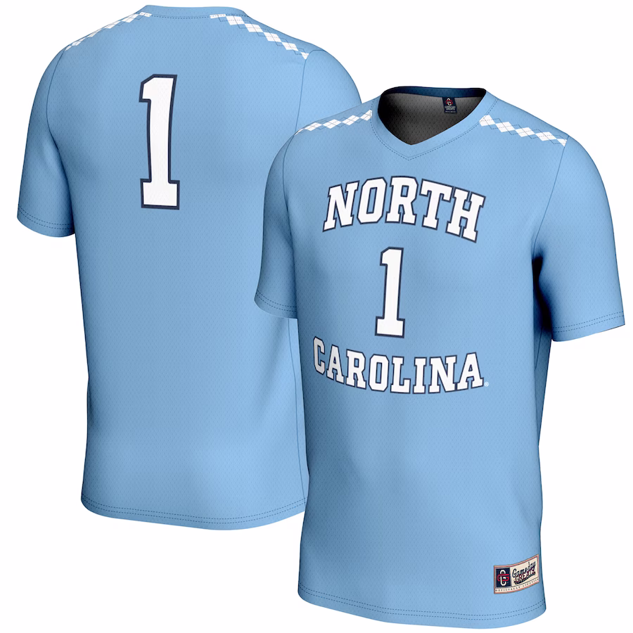 #1 North Carolina Tar Heels GameDay Greats Youth Lightweight Women's Lacrosse Jersey - Carolina Blue