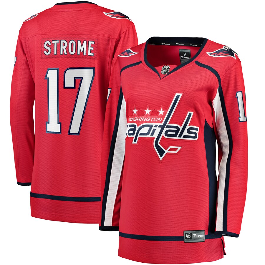 Women's Washington Capitals Dylan Strome Fanatics Branded Red Home Breakaway Player Jersey