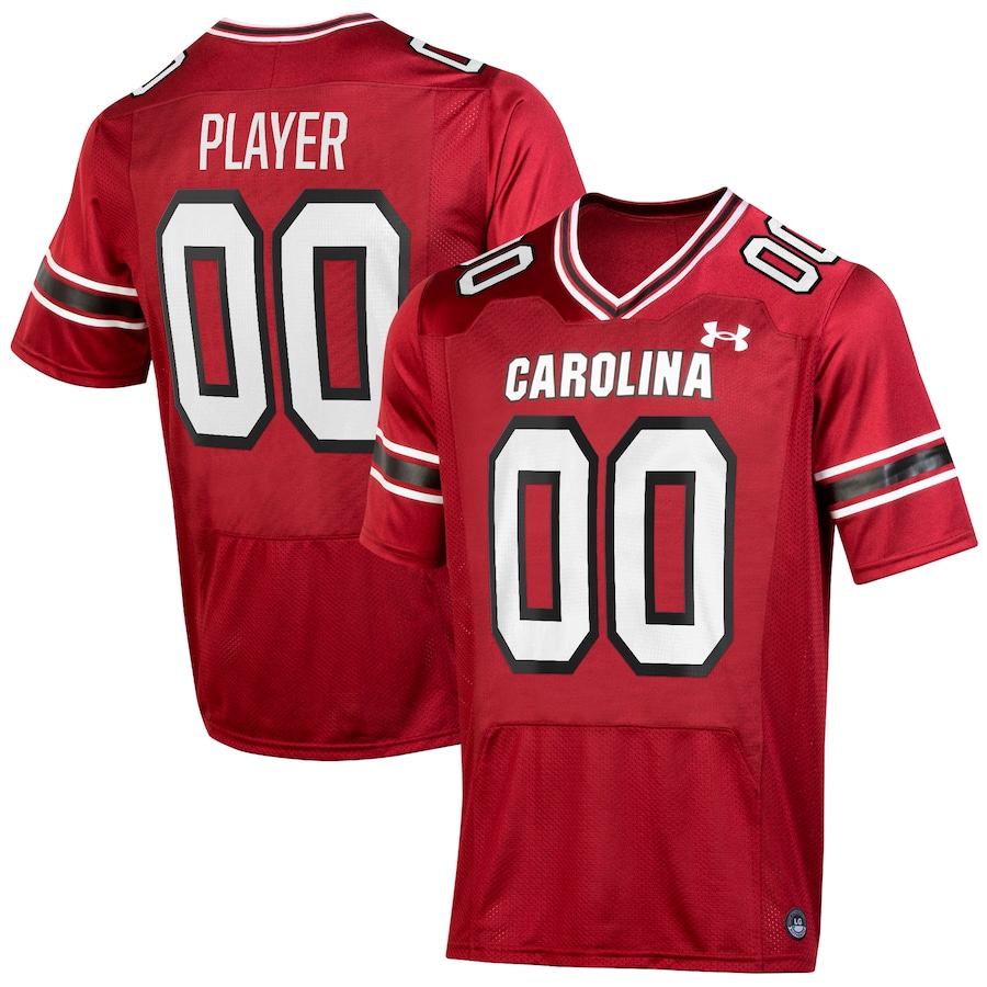 South Carolina Gamecocks Under Armour NIL Pick-A-Player Replica Football Jersey - Garnet