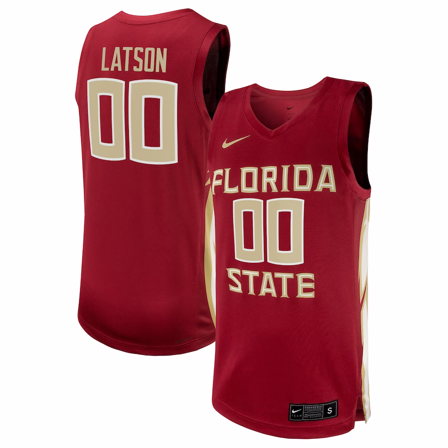 Ta niya Latson Florida State Seminoles Nike NIL Women's Basketball Replica Player Jersey - Garnet