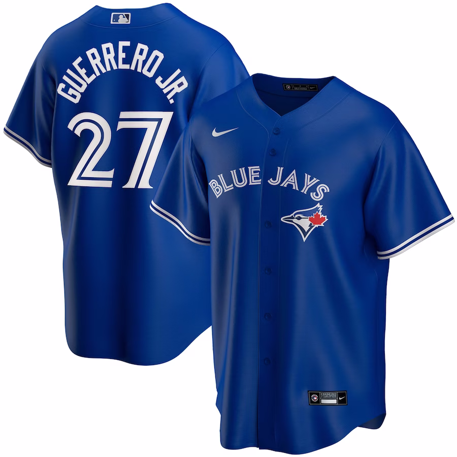 Youth Toronto Blue Jays Vladimir Guerrero Jr. Nike Royal Alternate Replica Player Jersey