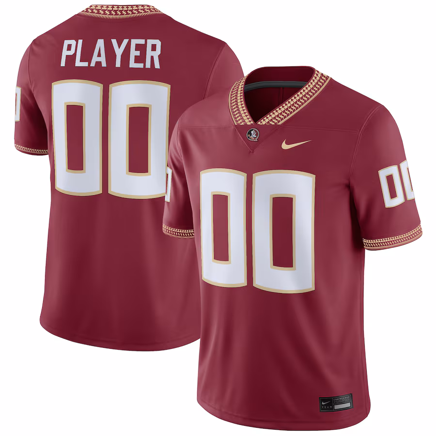 Florida State Seminoles Nike 2023 Pick-A-Player NIL Football Game Jersey - Garnet