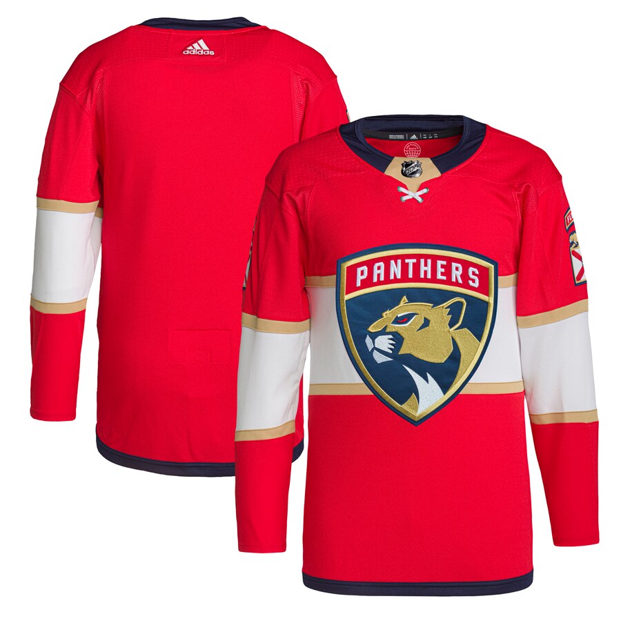 Men's Florida Panthers adidas Red Home Primegreen Authentic Pro Jersey