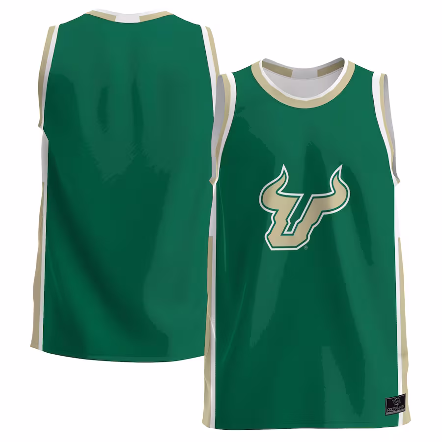 South Florida Bulls ProSphere Youth  Basketball Jersey - Green