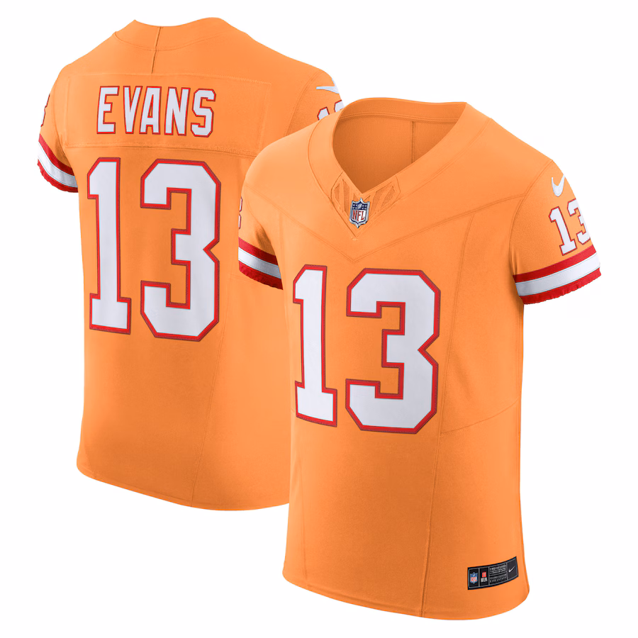 Men's Tampa Bay Buccaneers Mike Evans Nike Orange Alternate Vapor F.U.S.E. Elite Jersey