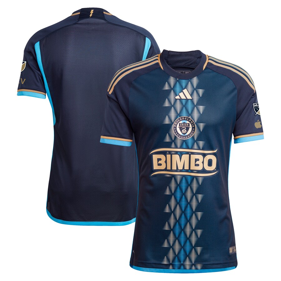 Men's Philadelphia Union  adidas Navy 2024 The XV Kit Authentic Jersey
