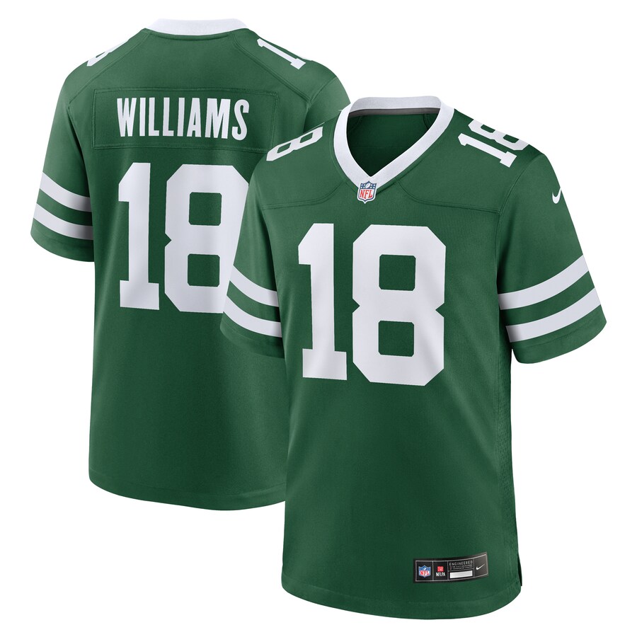 Men's New York Jets Mike Williams Nike Legacy Green Game Jersey