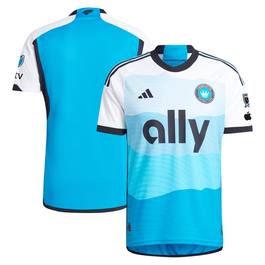 Men's Charlotte FC  adidas Blue 2024 The Carolina Kit: Explore Authentic Jersey