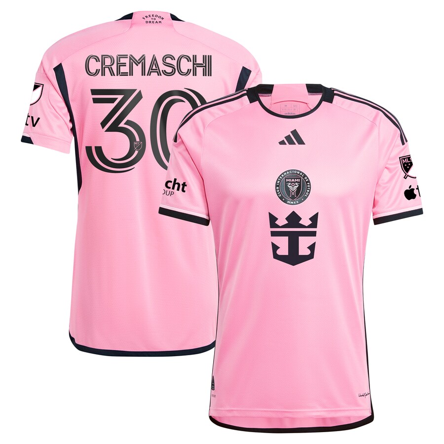 Men's Inter Miami CF Benjamin Cremaschi adidas Pink 2024 2getherness Authentic Player Jersey
