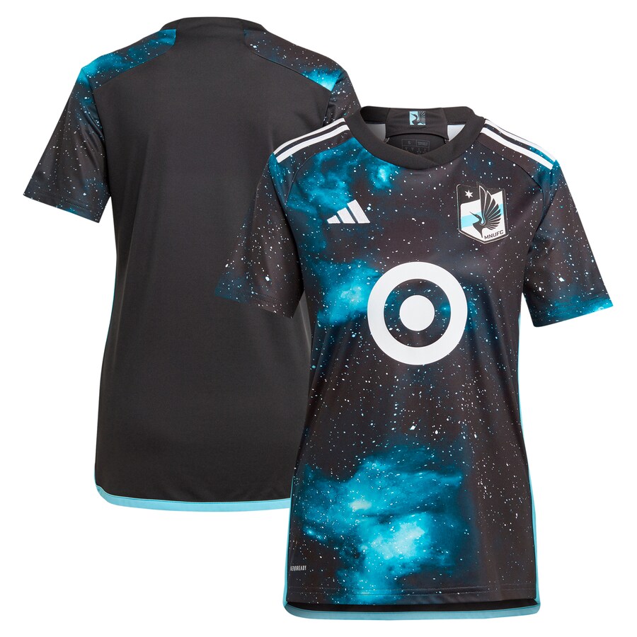 Women's Minnesota United FC  adidas Black 2024 Starry Night Replica Jersey