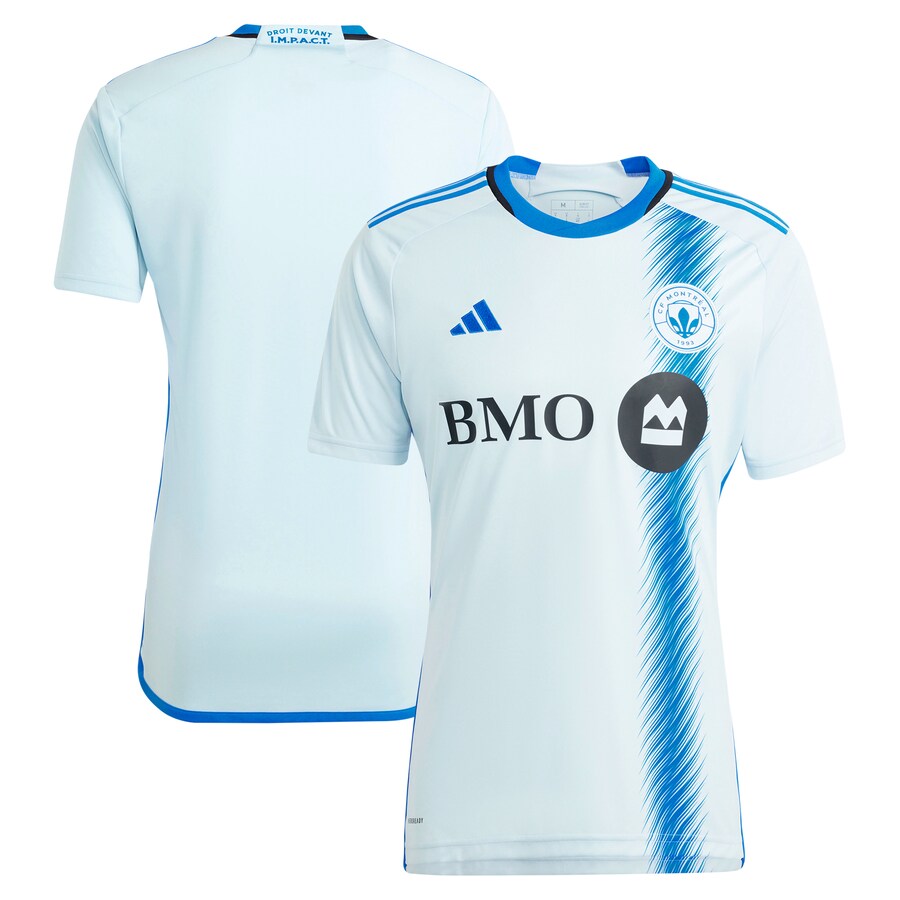 Men's CF Montreal  adidas Light Blue 2024 La Main Replica Jersey