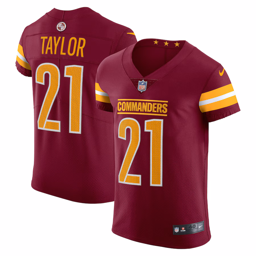 Men's Washington Commanders Sean Taylor Nike Burgundy Vapor Elite Retired Player Jersey