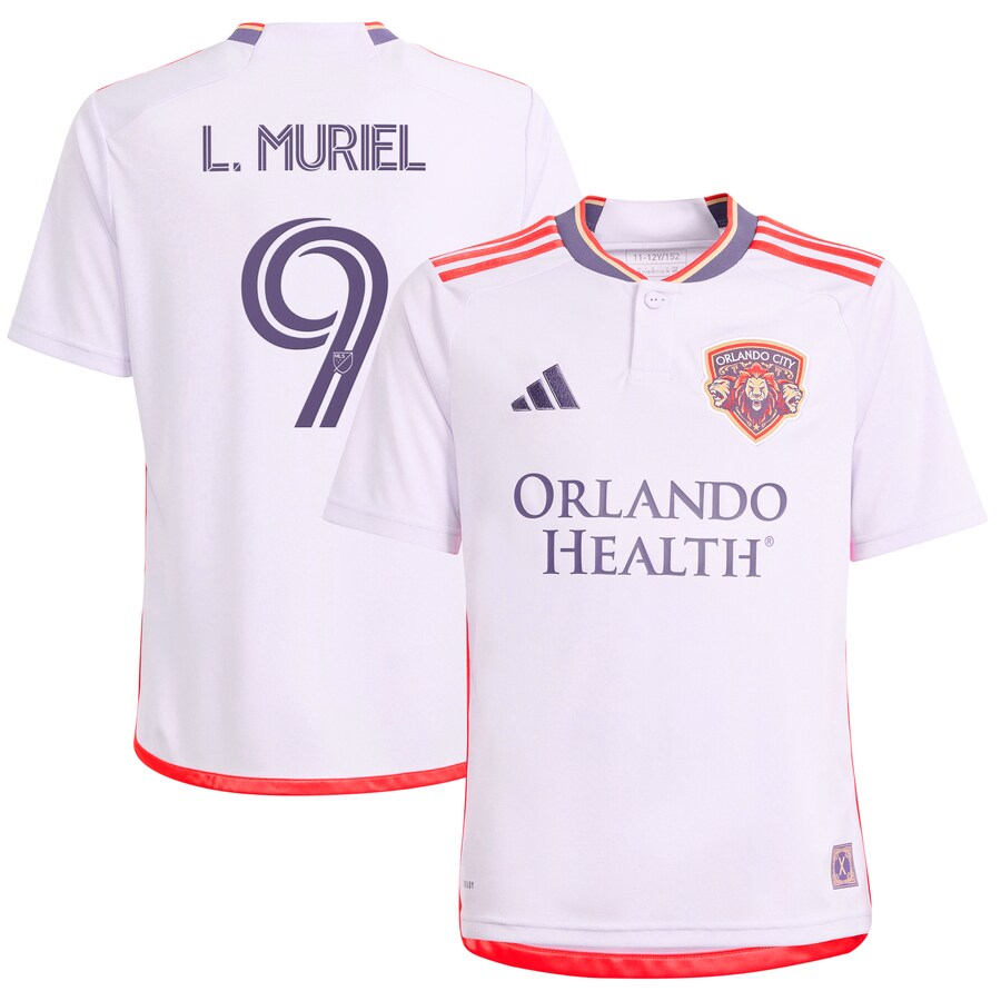 Youth Orlando City SC Luis Muriel adidas Purple 2024 Legacy Kit Replica Player Jersey
